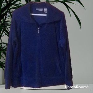 Blue jogging suit, Draper's & Damon's ,gently worn. Free gift with your purchase